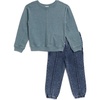 image:imageSplendid Boys Explore Sweatshirt and Pant SetGlacier