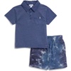image:imageSplendid Boys Ripple Tie Dye Shortsleeve and Shorts SetBlue Tie Dye