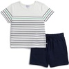 image:imageSplendid Boys Short Sleeve Tee and Short 2piece SetOasis Stripe