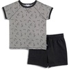 image:imageSplendid Boys Skater Boy Short Sleeve Tee Shirt and Short 2piece SetGrey Skateboard