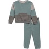 image:imageSplendid Boys Washed Colorblock Longsleeve Top and Pant SetGlacier