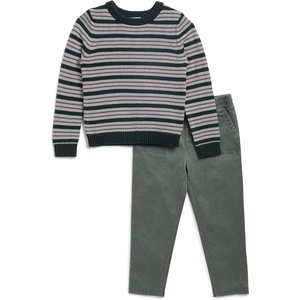 image:imageSplendid Boys Forest Fun Stripe Sweater SetDeep Forest Stripe