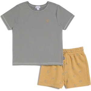 image:imageSplendid Boys Short Sleeve Tee and Shorts 2piece SetPebble