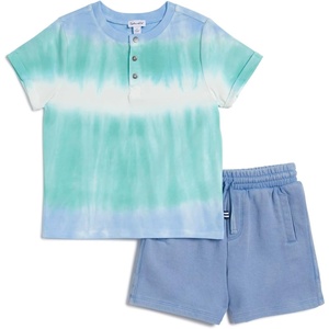 image:imageSplendid Boys Short Sleeve Tee and Shorts 2piece SetSea Blast Tie Dye