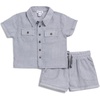 image:imageSplendid Baby Boys Baby Boys 2piece SetWhiteCarbon