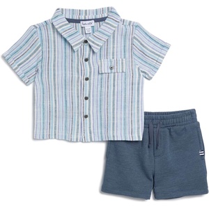 image:imageSplendid Baby Boys Baby Boys 2piece SetBlue Stripe