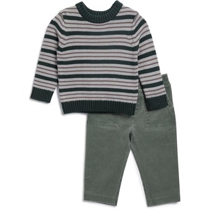 image:imageSplendid Baby Boys Baby Boys 2piece SetDeep Forest Stripe