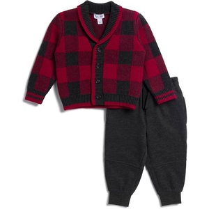 image:imageSplendid Baby Boys Baby Boys 2piece SetRed Buff Check