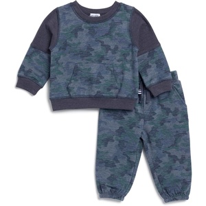 image:imageSplendid Baby Boys Pullover Sweatshirt and Jogger Pant 2piece SetBlue Camo