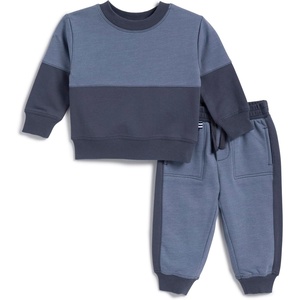 image:imageSplendid Baby Boys Pullover Sweatshirt and Jogger Pant 2piece SetStormy Colorblock