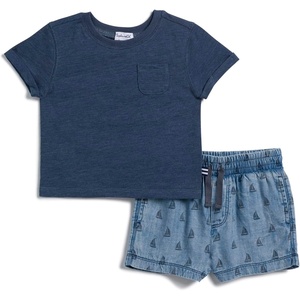 image:imageSplendid Baby Boys Sail Away Short and Tee Shirt 2piece SetSail Away Print