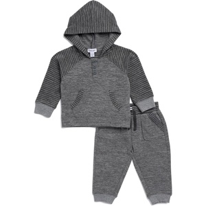 image:imageSplendid Boys Cloudline Longsleeve Top and Pant SetChrome Multi