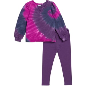 image:imageSplendid Girls Pullover Sweatshirt and Legging Pant 2piece SetDisco Tie Dye