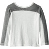 image:imageSplendid Baby Boys Always Raglan Long Sleeve Shirt Shirt Off White Dark Heather Grey 1824 mo