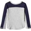 image:imageSplendid Boys Toddler Little Kids Boys Always Raglan Long Sleeve ShirtRaglan Heather Grey Navy