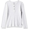 image:imageSplendid Boys YarnDye Stripe Henley 1X1 Rib ToddlerLittle KidsBig KidsIce Grey Heather