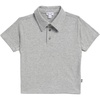 image:imageSplendid Baby Boys ShortSleeve Polo ShirtMid Heather Grey
