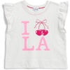 image:imageSplendid Girls Cherry Love Short Sleeve Tee ShirtWhite