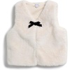 image:imageSplendid Girls Fur Bow VestSilver