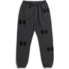 image:imageSplendid Girls Lacy Bow SweatpantHeather Charcoal