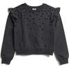 image:imageSplendid Girls Pullover SweatshirtHeather Charcoal