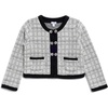 image:imageSplendid Girls Tweed Lady JacketBlack Plaid
