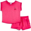image:imageSplendid Girls Vintage Tee Shirt and Short 2piece SetCherry