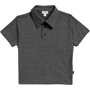 image:imageSplendid Baby Boys ShortSleeve Polo ShirtCharcoal