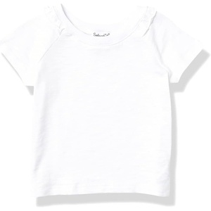 image:imageSplendid Baby Girls Basic ShortSleeve Tee ShirtWhite