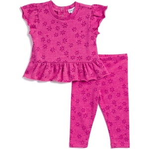 image:imageSplendid Baby Girls Painterly Floral Shortsleeve Top and Pant SetBliss