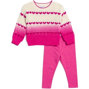 image:imageSplendid Baby Girls Pullover Sweater and Legging Pant 2piece SetBerry