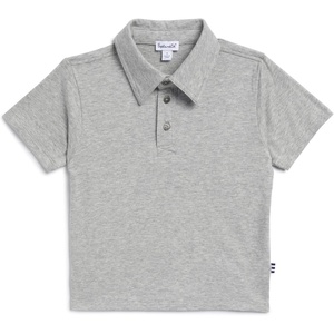 image:imageSplendid Boys ShortSleeve Polo ShirtMid Heather Grey