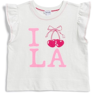 image:imageSplendid Girls Cherry Love Short Sleeve Tee ShirtWhite