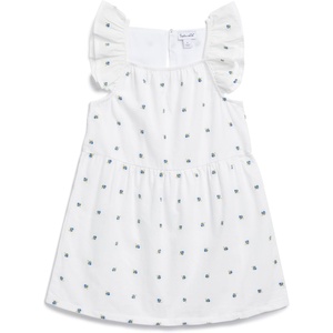 image:imageSplendid Girls Fresh Floral ShortSleeve Ruffle Shoulder DressWhite