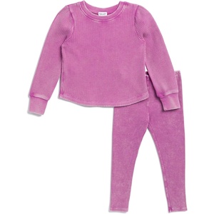 image:imageSplendid Girls Long Sleeve Tee Shirt and Legging Pant 2piece SetVivid Viola