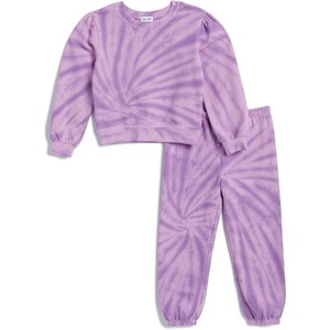 image:imageSplendid Girls Pullover Sweatshirt and Jogger Pant 2piece SetClematis Tiedye
