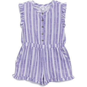 image:imageSplendid Girls RomperPurple Stripe