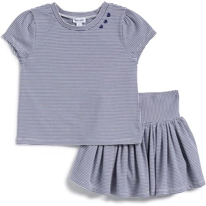 image:imageSplendid Girls Short Sleeve Top and Skirt 2piece SetJet StreamLupine