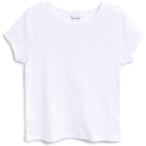 image:imageSplendid Girls ShortSleeve Crew Neck Tee ShirtWhite