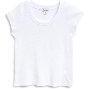 image:imageSplendid Girls ShortSleeve Scoop Neck Tee ShirtWhite