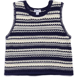 image:imageSplendid Girls Sweater Stripe Tank TopMoonstoneNavy