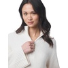 image:imageSplendid Womens Splendid X Cellajaneblog Quarter Zip SweaterSnow