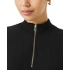 image:imageSplendid Womens Splendid X Cellajaneblog Wide Rib Quarter ZipBlack