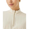 image:imageSplendid Womens Splendid X Cellajaneblog Wide Rib Quarter ZipDaybreak