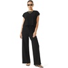 image:imageSplendid Womens Splendid X Cellajaneblog Wide Rib TopBlack