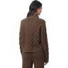 image:imageSplendid Womens x Cella Jane Half Placket SweaterTruffle