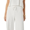 image:imageSplendid Womens x Cellajaneblog Wide Rib Flare PantsWhite
