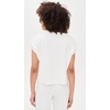 image:imageSplendid Womens x Cellajaneblog Wide Rib Short Sleeve TopWhite