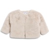 image:imageSplendid Baby Girls Faux Fur Fuzzy JacketDusty Lavender