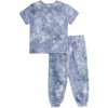 image:imageSplendid Boys Shadow Wash Short Sleeve Tee Shirt and Jogger Pant 2piece SetShadow Tie Dye